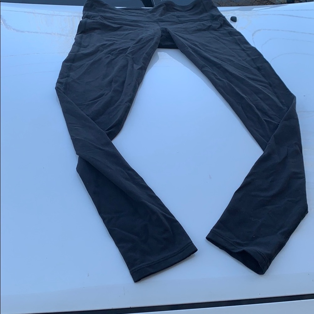 ATHLETA black  skinny leg work out pants